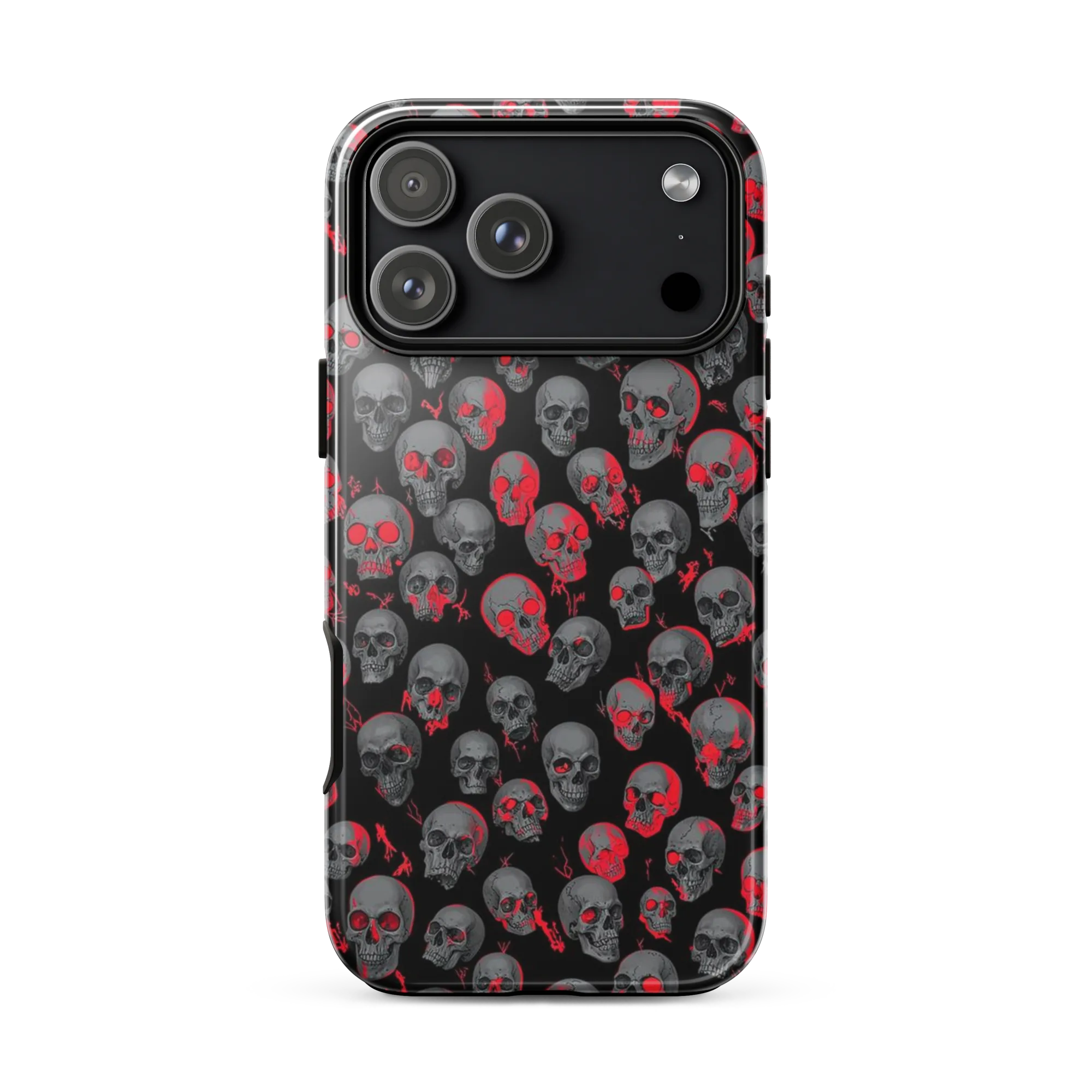 Neon Bone Yard on Tough Case for iPhone® — Front