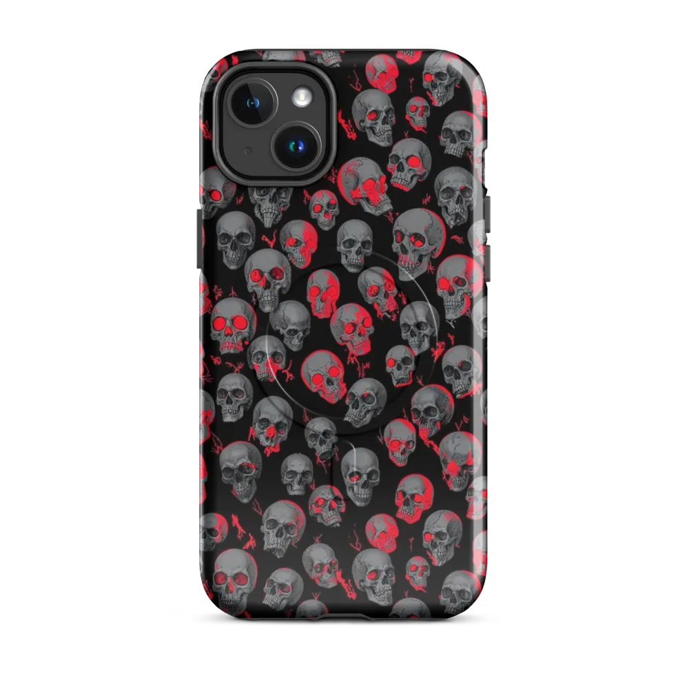 Neon Bone Yard on MagSafe Tough Case for iPhone® — Front