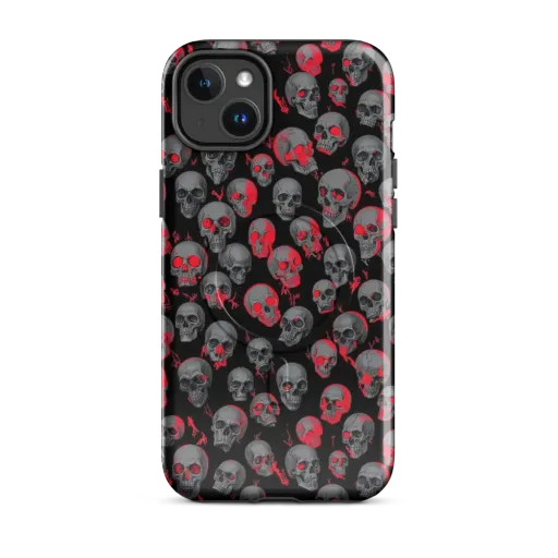 Neon Bone Yard on a MagSafe Tough Case for iPhone®