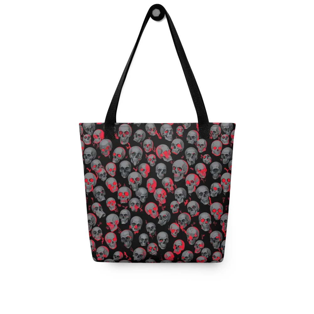 Neon Bone Yard on Tote Bag — Front
