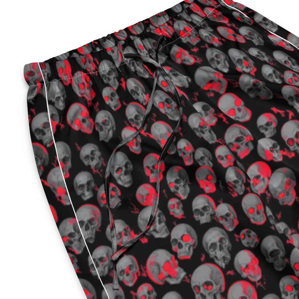 Neon Bone Yard on Women's Pajama Pants — Product details