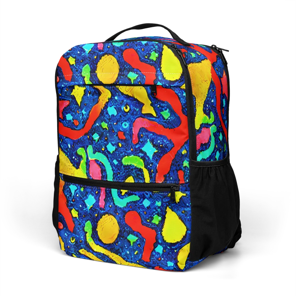Wild Frequency on Utility Backpack — Left Front