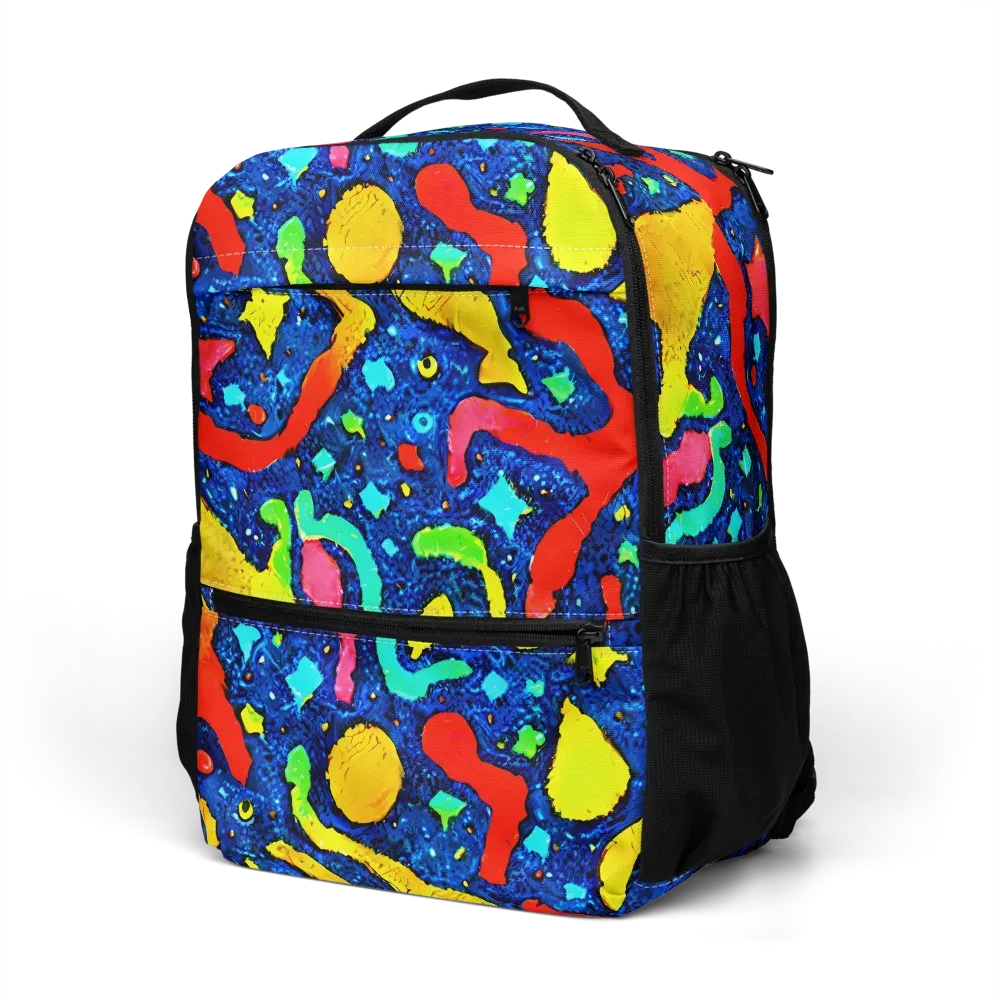 Wild Frequency on Utility Backpack — Left Front