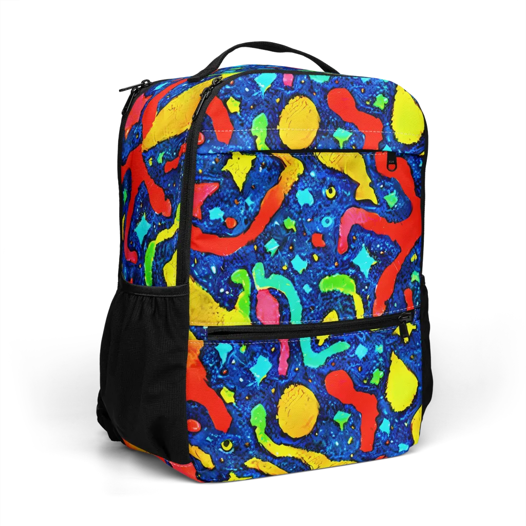 Wild Frequency on Utility Backpack — Right Front