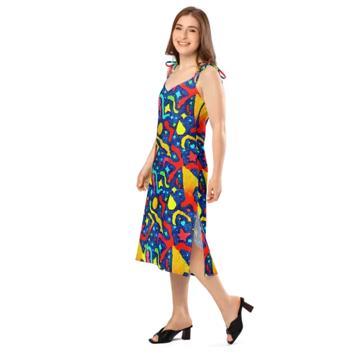 Wild Frequency on a Slip Dress