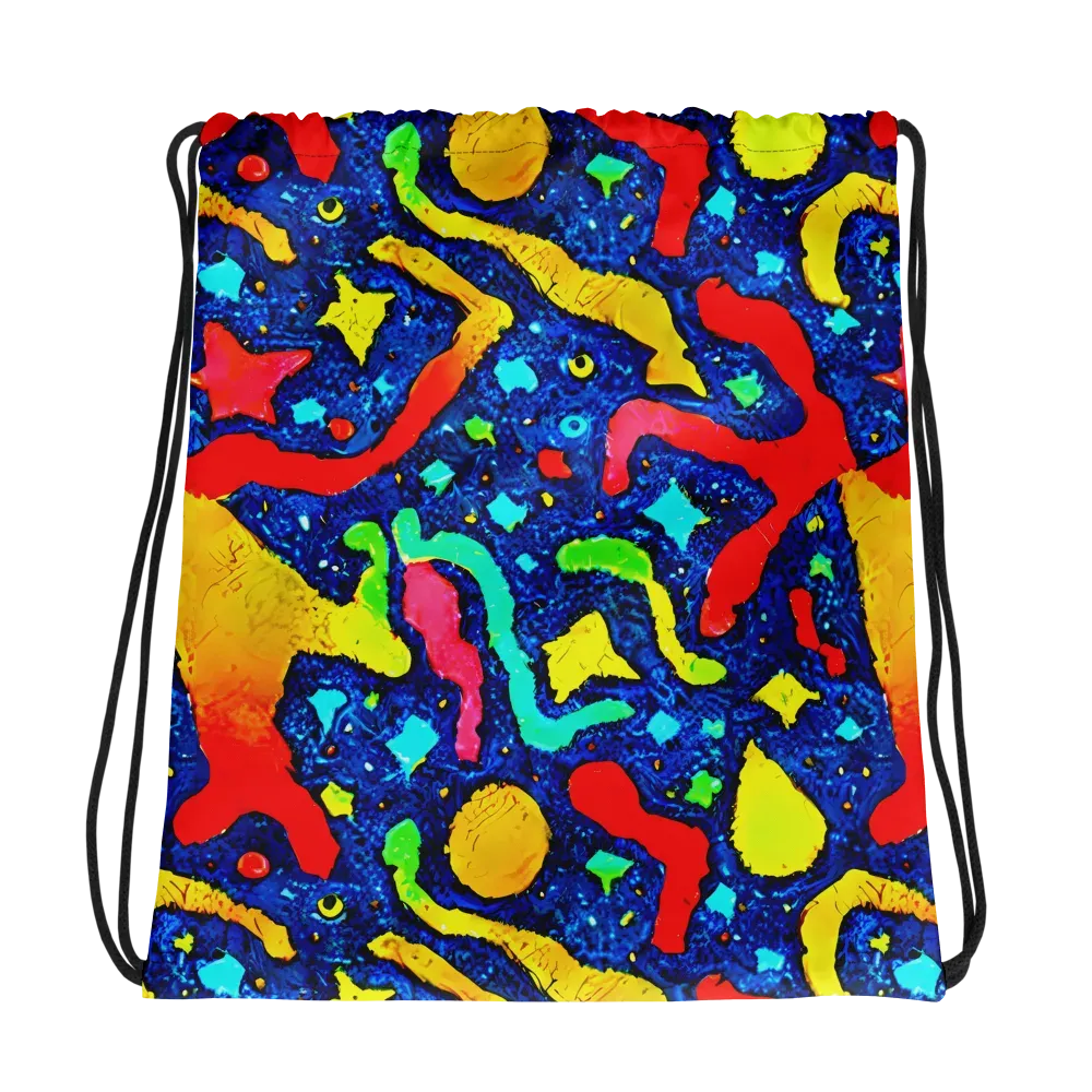 Wild Frequency on Drawstring Bag — Photo
