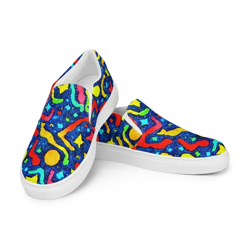Wild Frequency on a Women's Slip-On Canvas Shoes