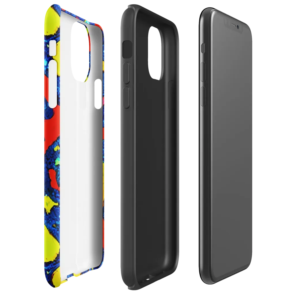 Wild Frequency on Tough Case for iPhone® — Right