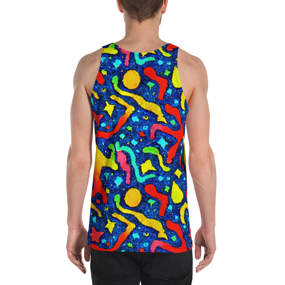 Wild Frequency on Men's Tank Top — Back