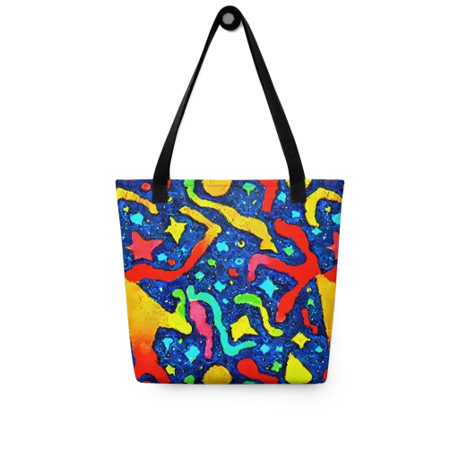 Wild Frequency on a Tote Bag