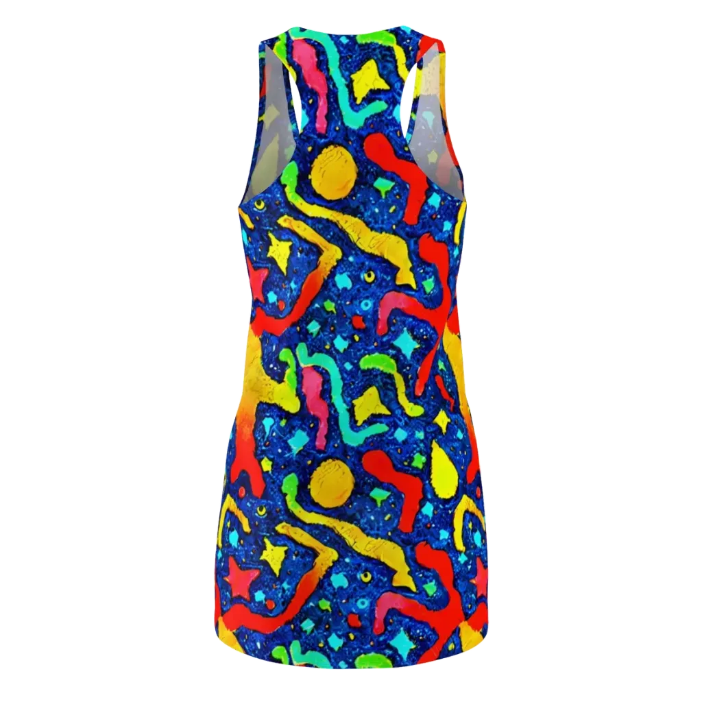 Wild Frequency on Racerback Dress — Back