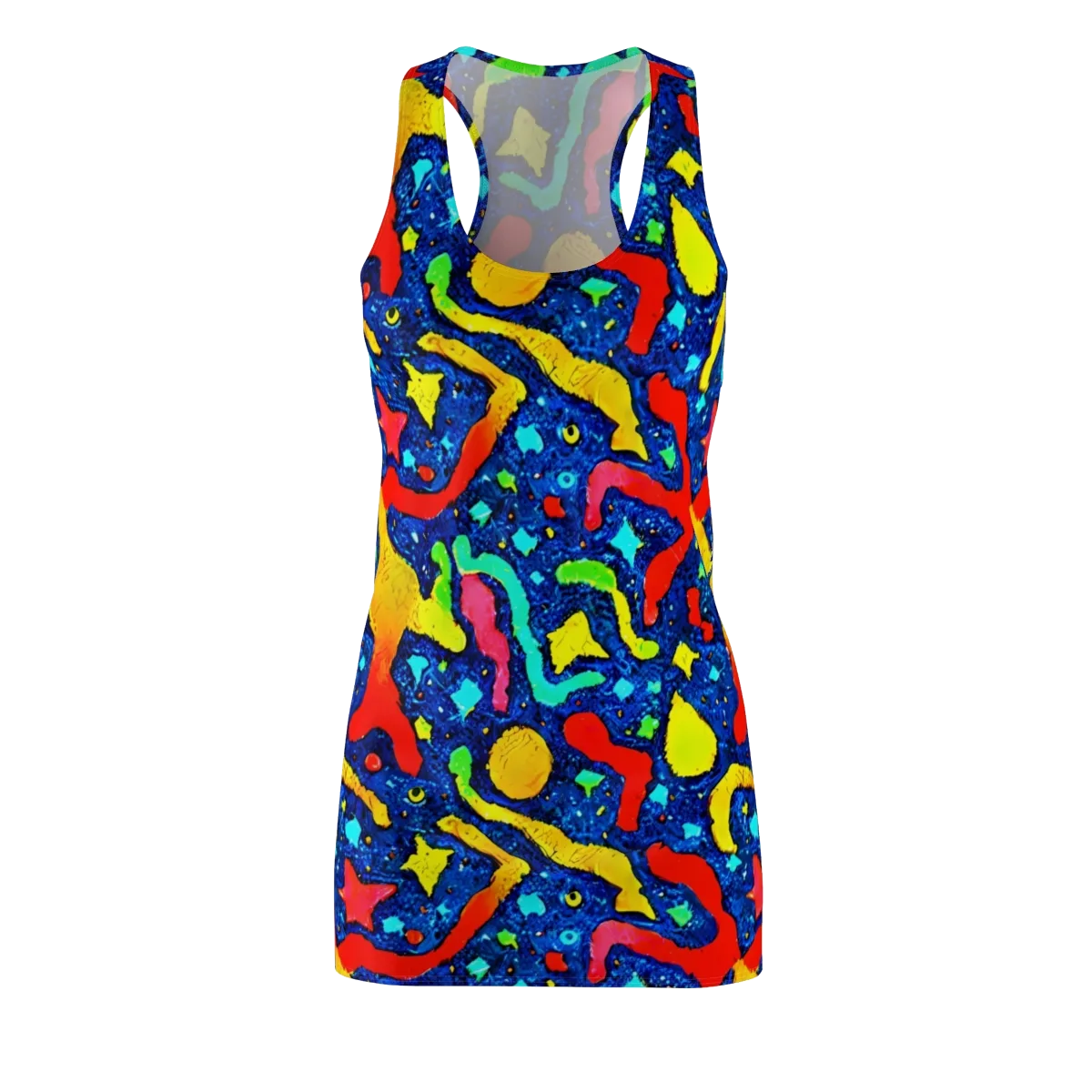 Wild Frequency on Racerback Dress — Front