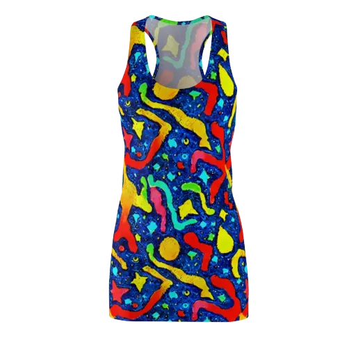Wild Frequency on a Racerback Dress