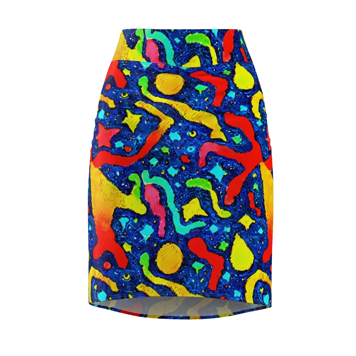Wild Frequency on Pencil Skirt — Front