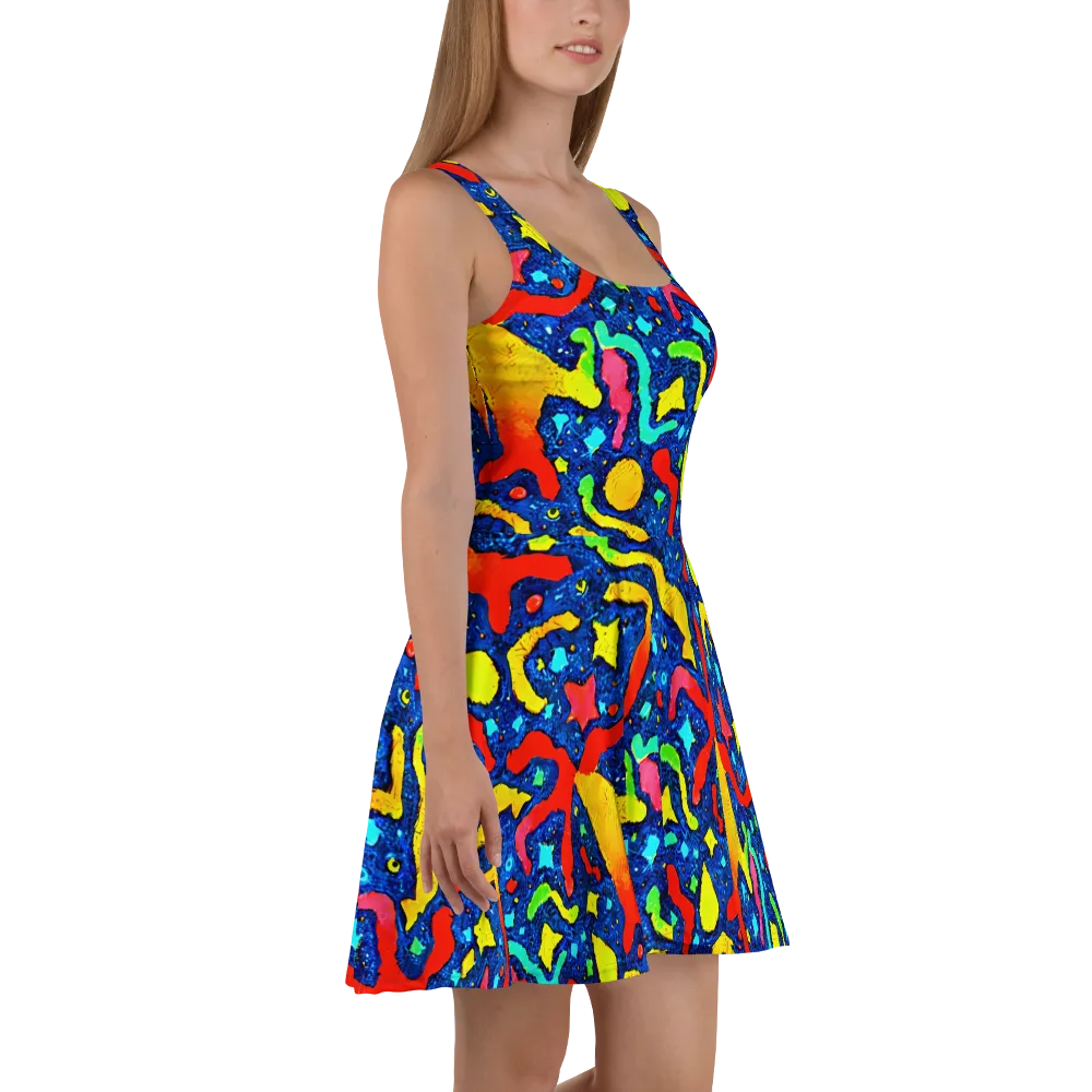 Wild Frequency on Skater Dress — Right