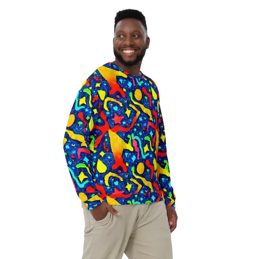 Wild Frequency on a Sweatshirt