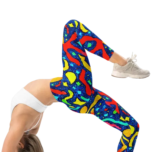 Wild Frequency on a Leggings