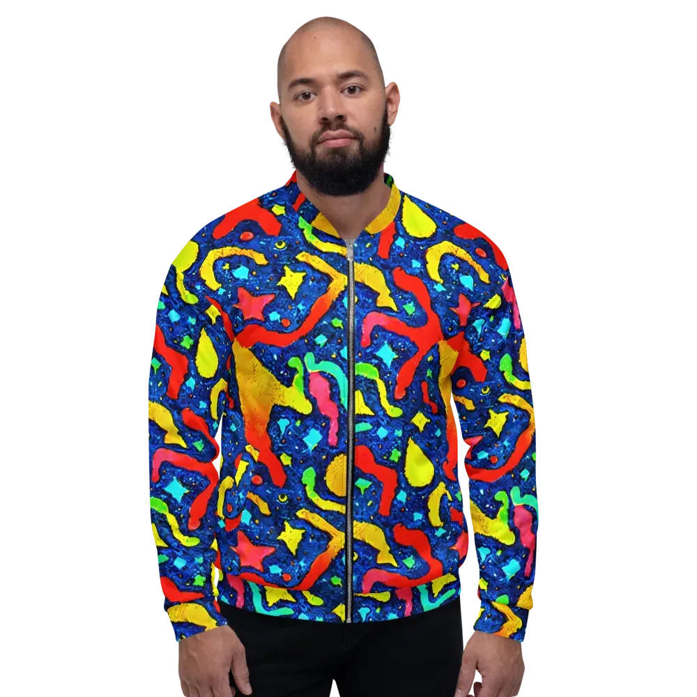 Wild Frequency on Bomber Jacket — Front