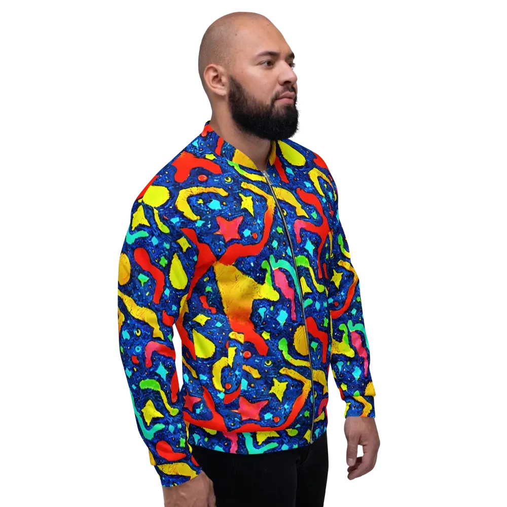 Wild Frequency on Bomber Jacket — Right