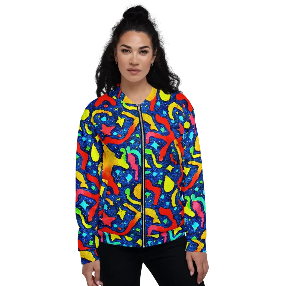Wild Frequency on Bomber Jacket — Front