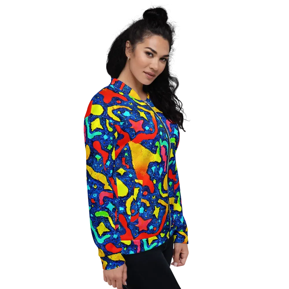 Wild Frequency on Bomber Jacket — Right