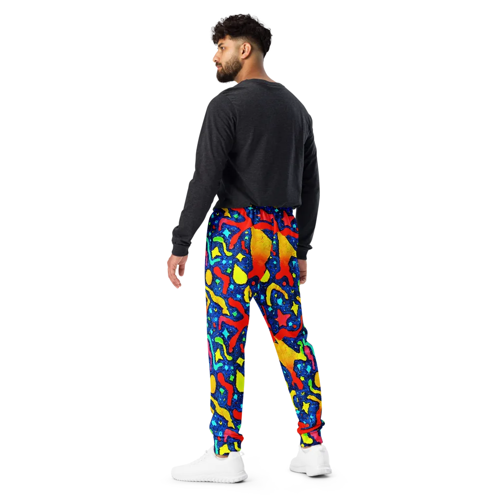 Wild Frequency on Men's Joggers — Back