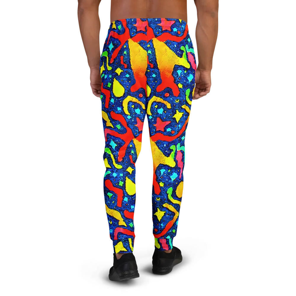 Wild Frequency on Men's Joggers — Back