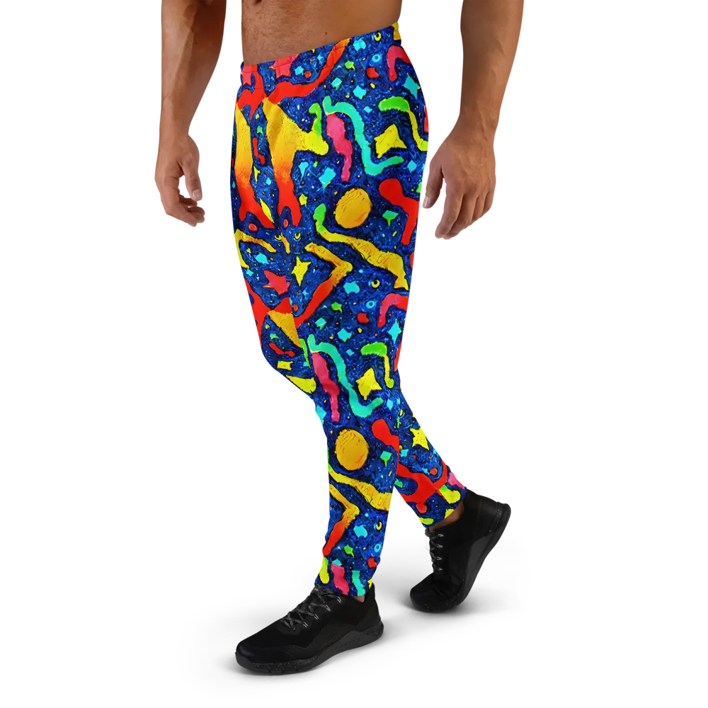 Wild Frequency on Men's Joggers — Left
