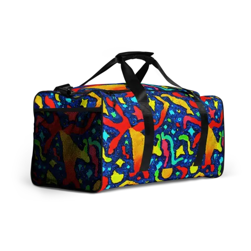 Wild Frequency on a Duffle Bag