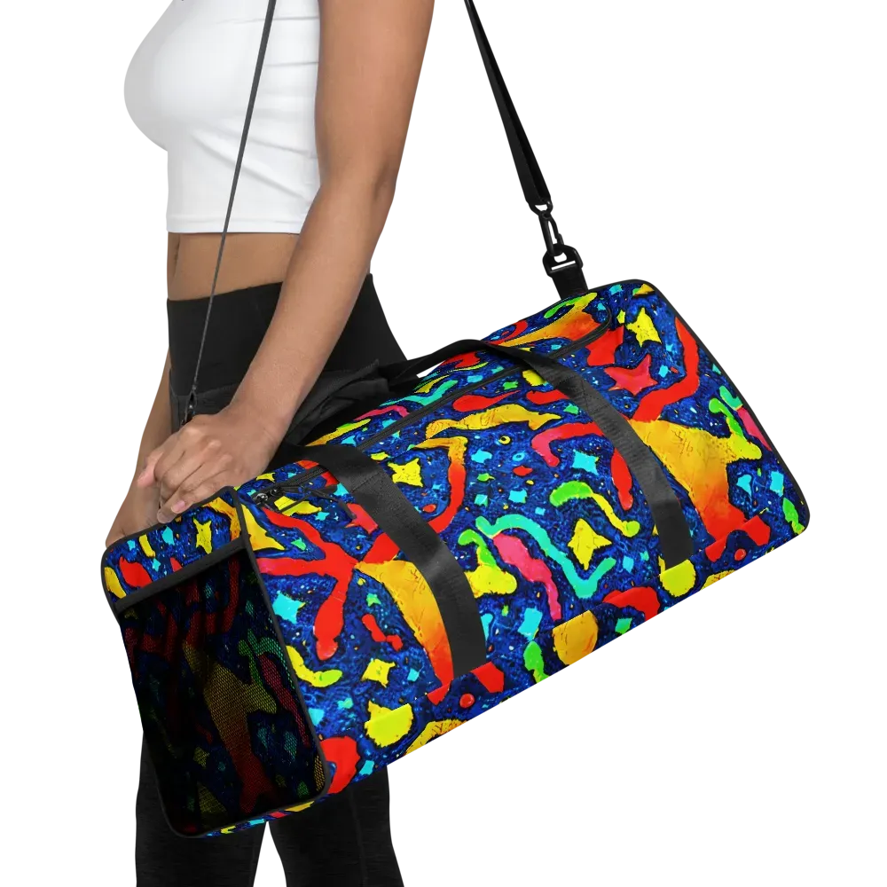 Wild Frequency on Duffle Bag — Front