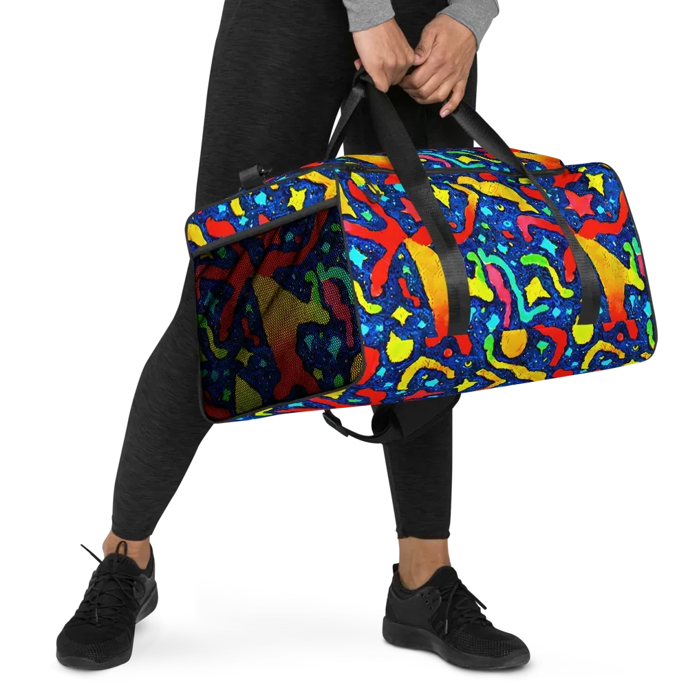 Wild Frequency on Duffle Bag — Right Front