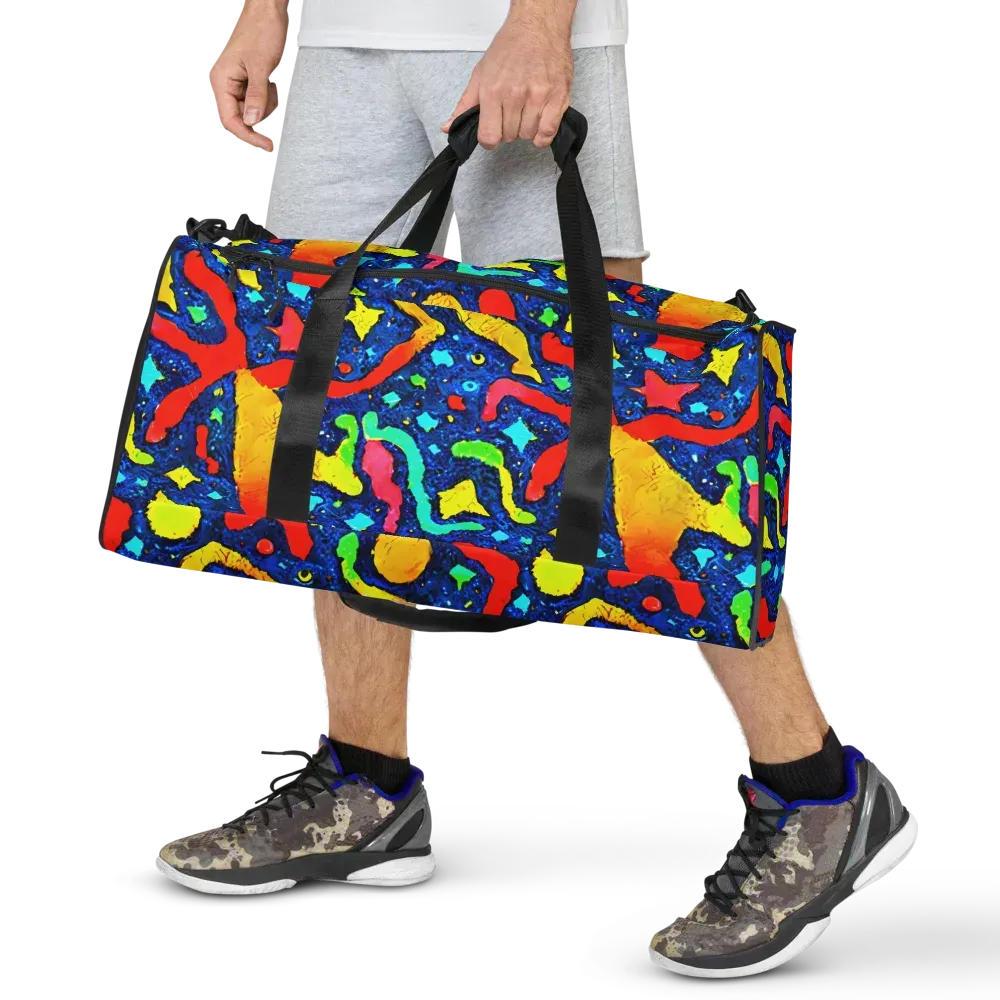 Wild Frequency on Duffle Bag — Front