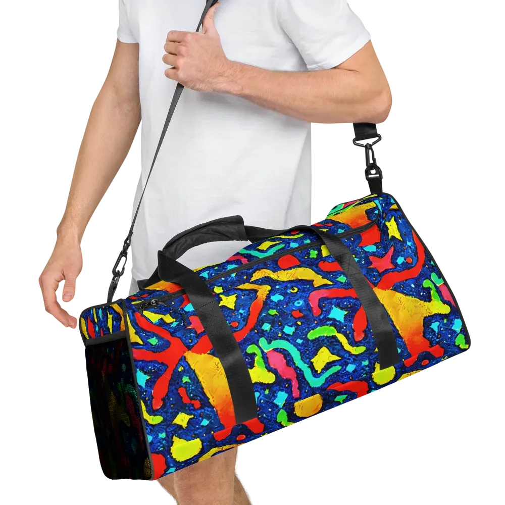 Wild Frequency on Duffle Bag — Right Front