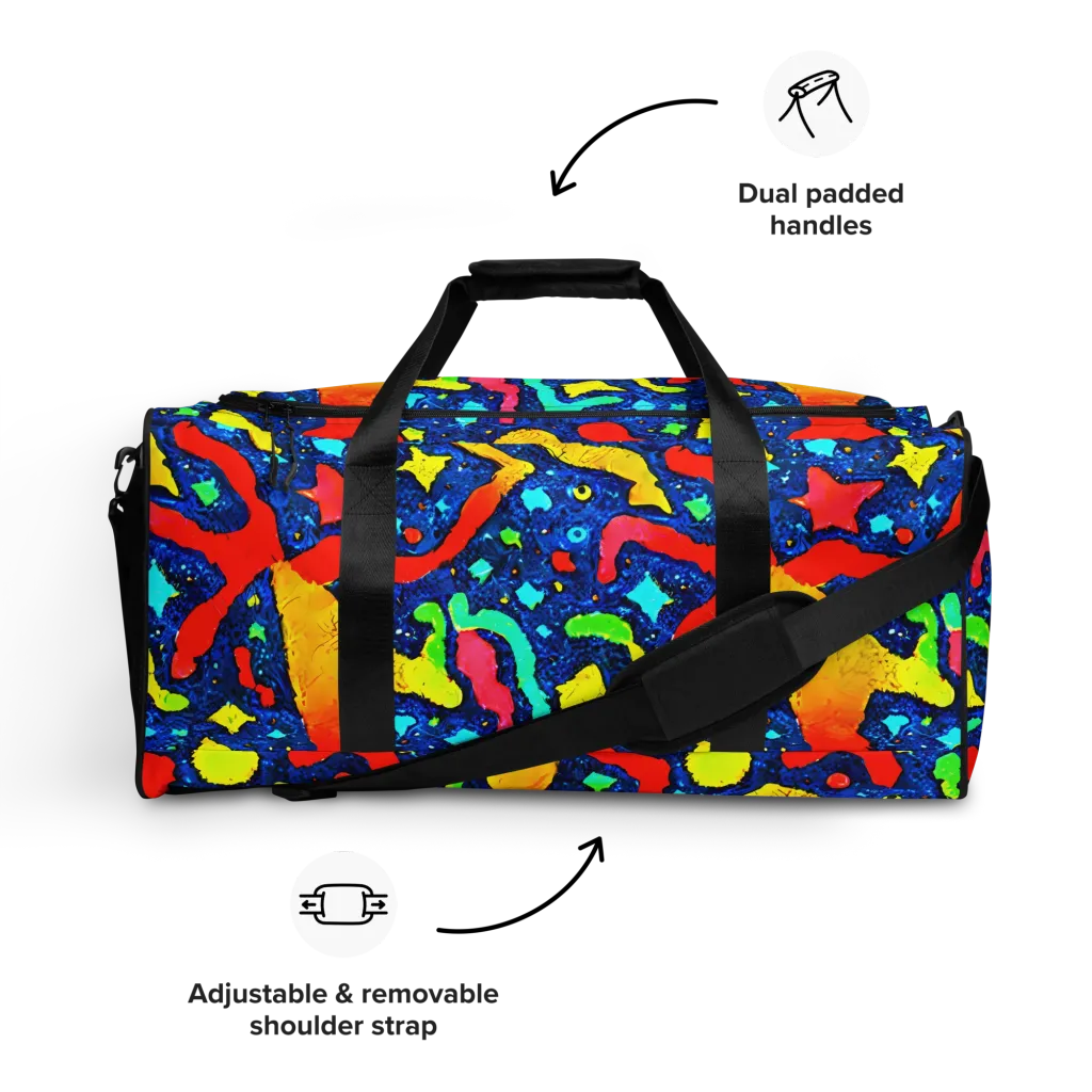 Wild Frequency on Duffle Bag — Front