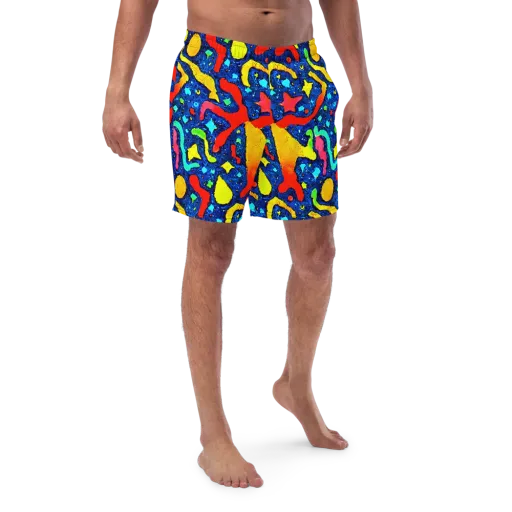 Wild Frequency on a Swim Trunks