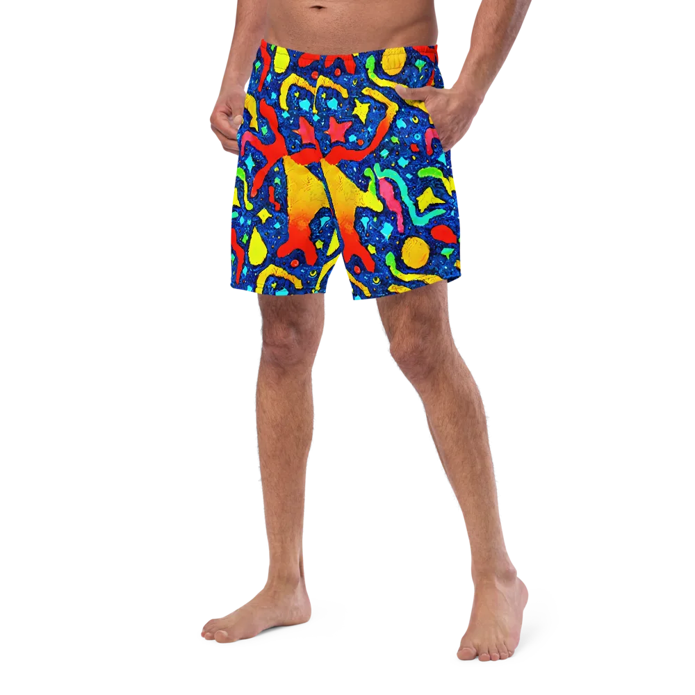 Wild Frequency on Swim Trunks — Left Front