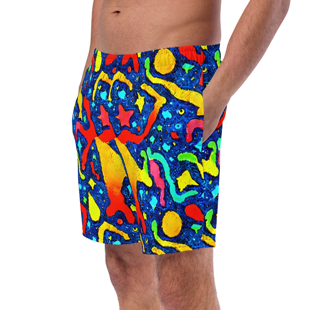Wild Frequency on Swim Trunks — Left Front