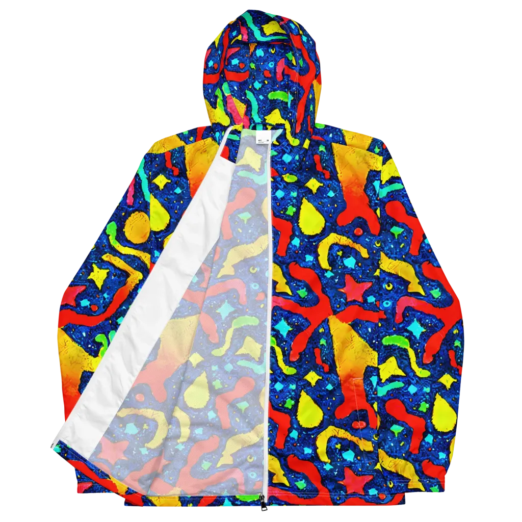Wild Frequency on Men's Windbreaker — Front