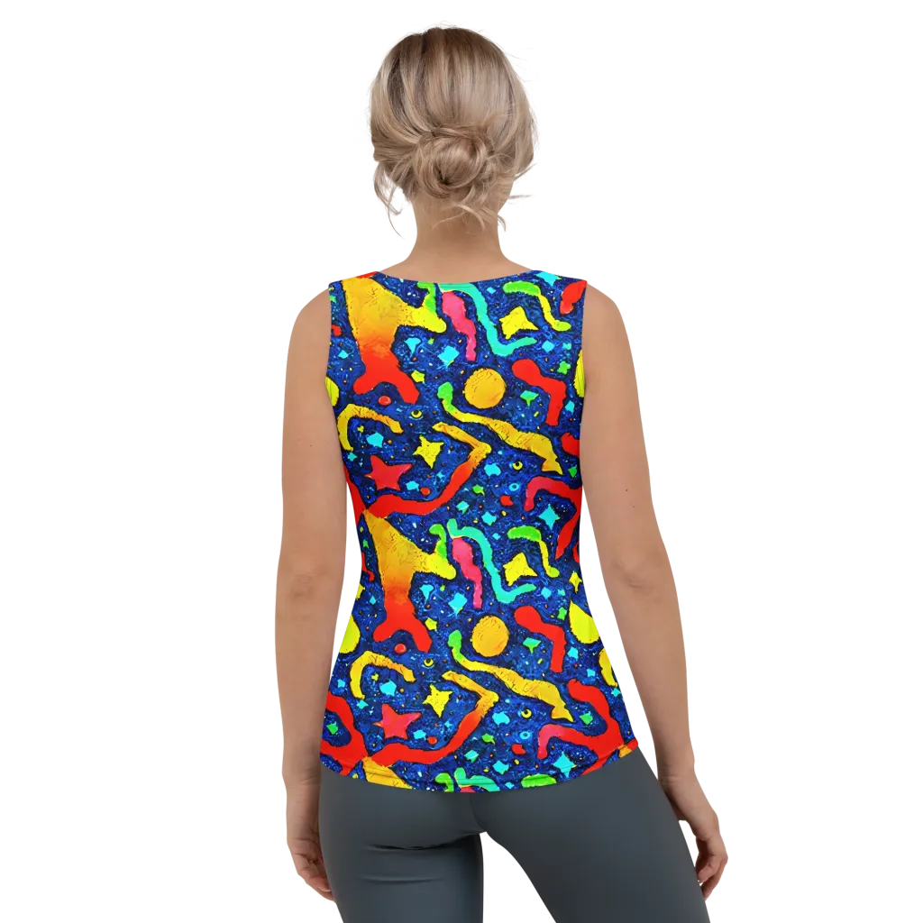 Wild Frequency on Women's Tank Top — Back