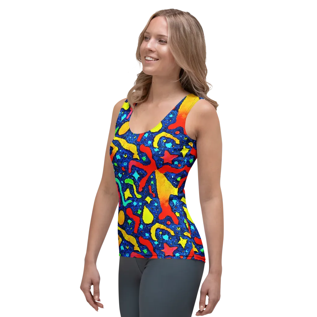 Wild Frequency on Women's Tank Top — Left Front
