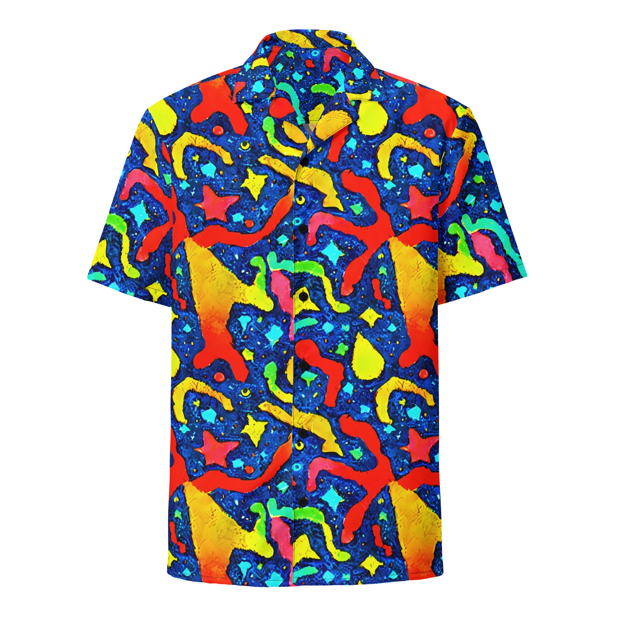 Wild Frequency on Button Shirt — Front