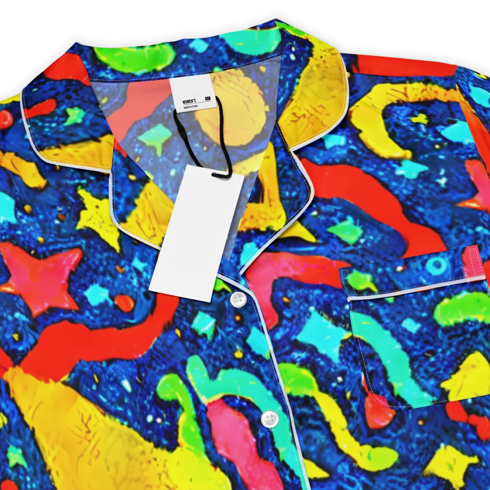 Wild Frequency on Women's Short Sleeve Pajama Top — Product details
