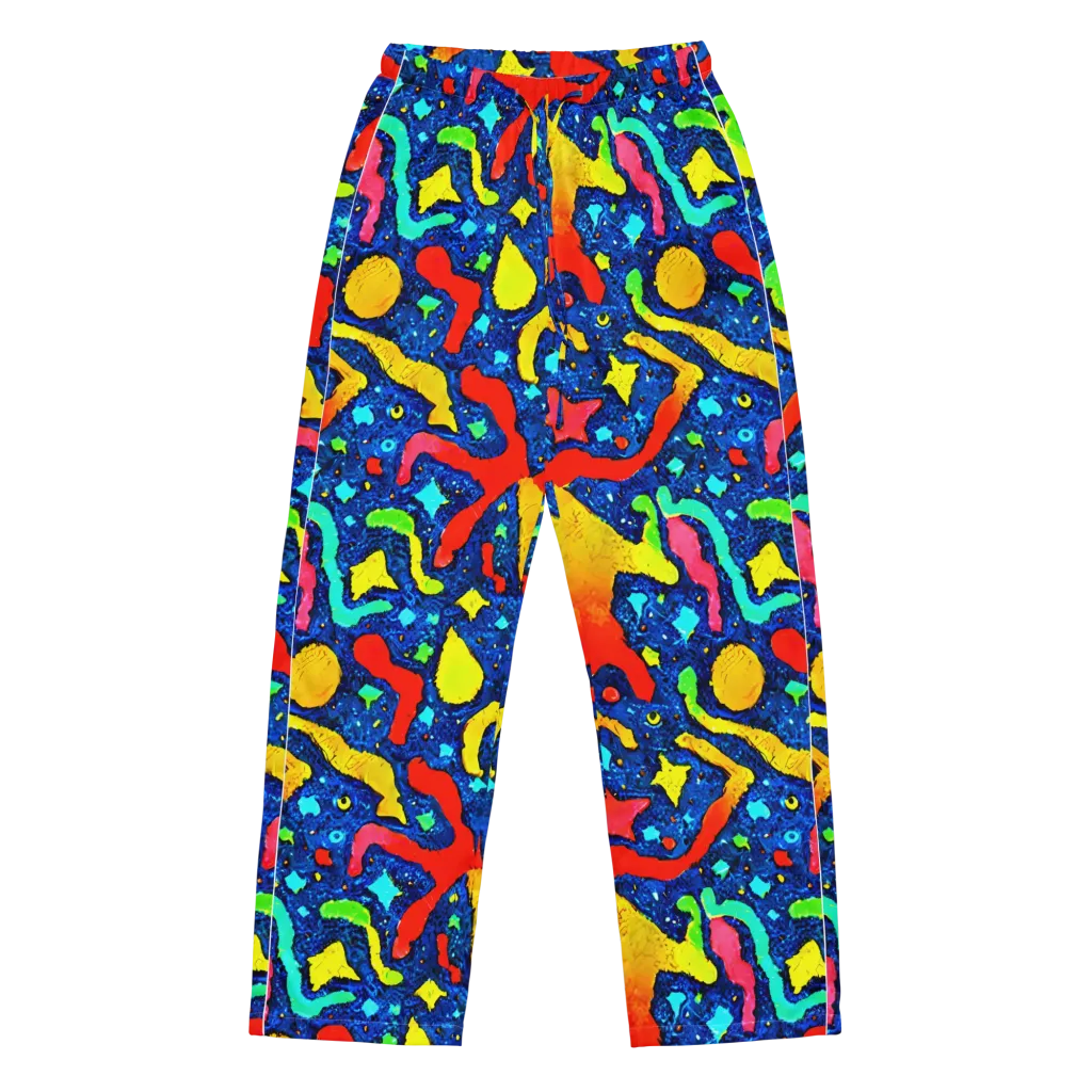 Wild Frequency on Women's Pajama Pants — Front