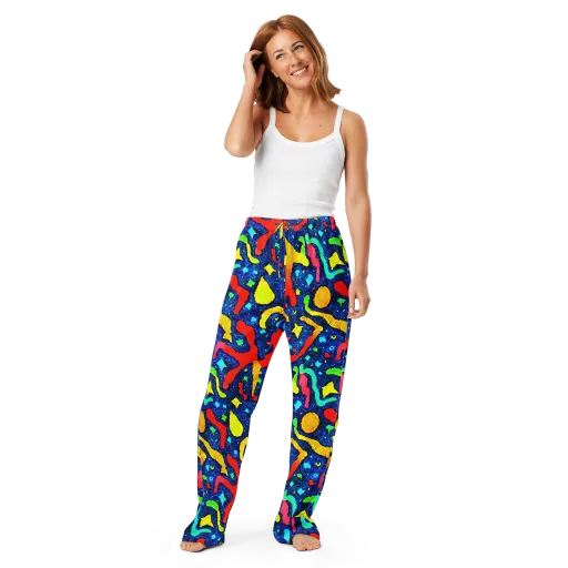 Wild Frequency on a Women's Pajama Pants