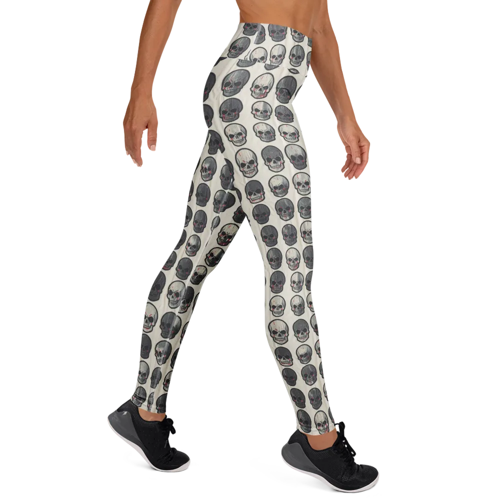 Afterlife Array on Yoga Leggings — Right