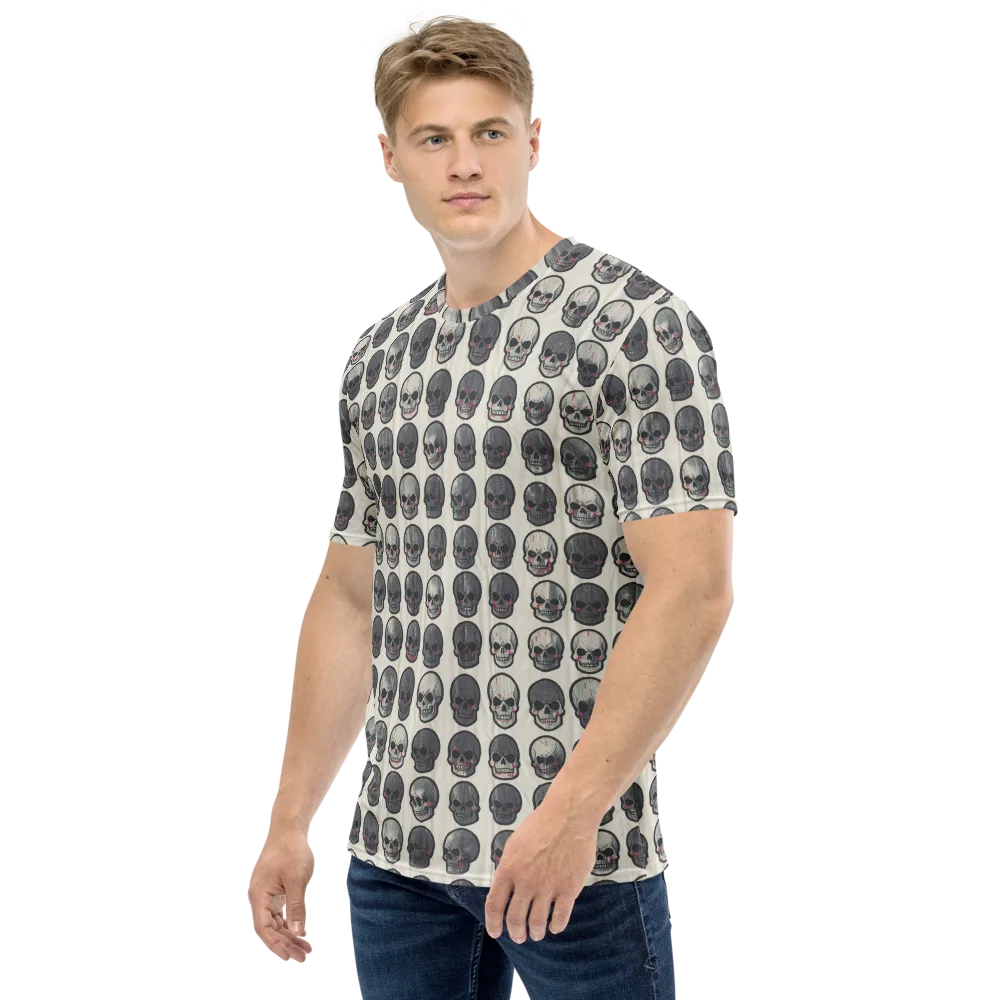 Afterlife Array on Men's Crew Neck T-Shirt — Left