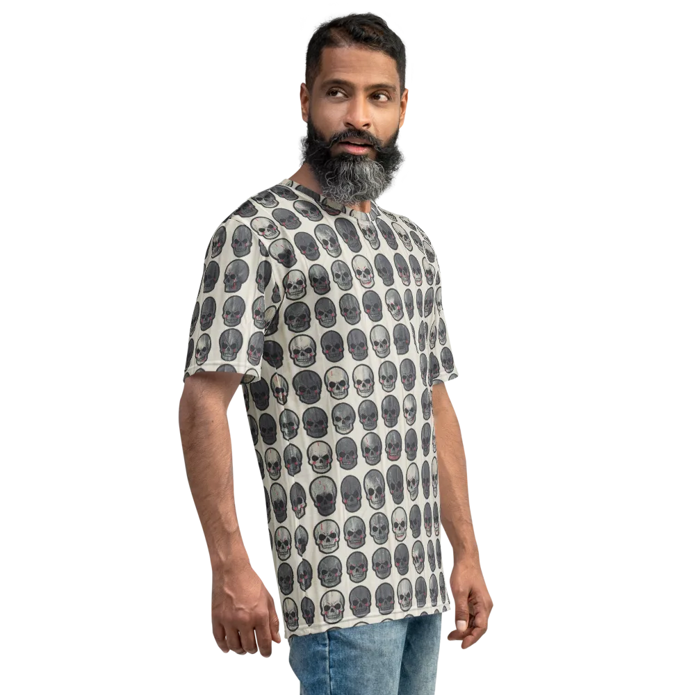 Afterlife Array on Men's Crew Neck T-Shirt — Right