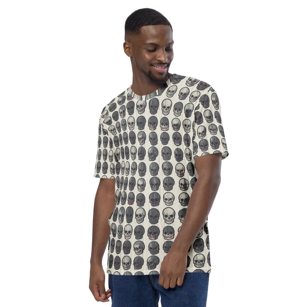 Afterlife Array on Men's Crew Neck T-Shirt — Left