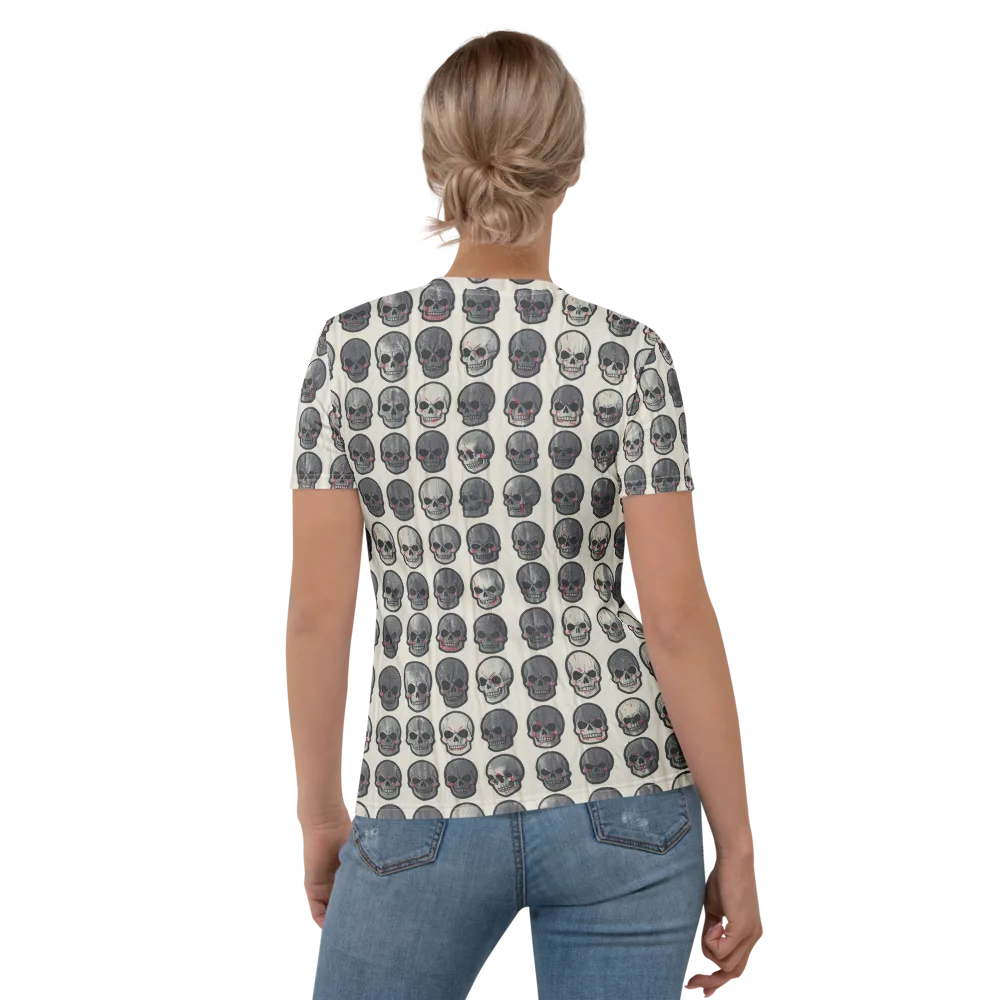 Afterlife Array on Women's Crew Neck T-Shirt — Back