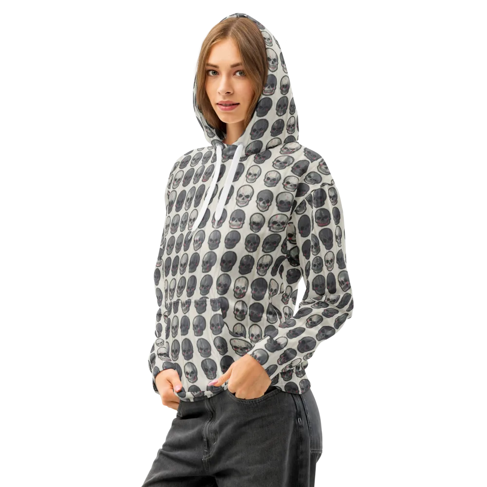 Afterlife Array on Cotton Hoodie — Left Front